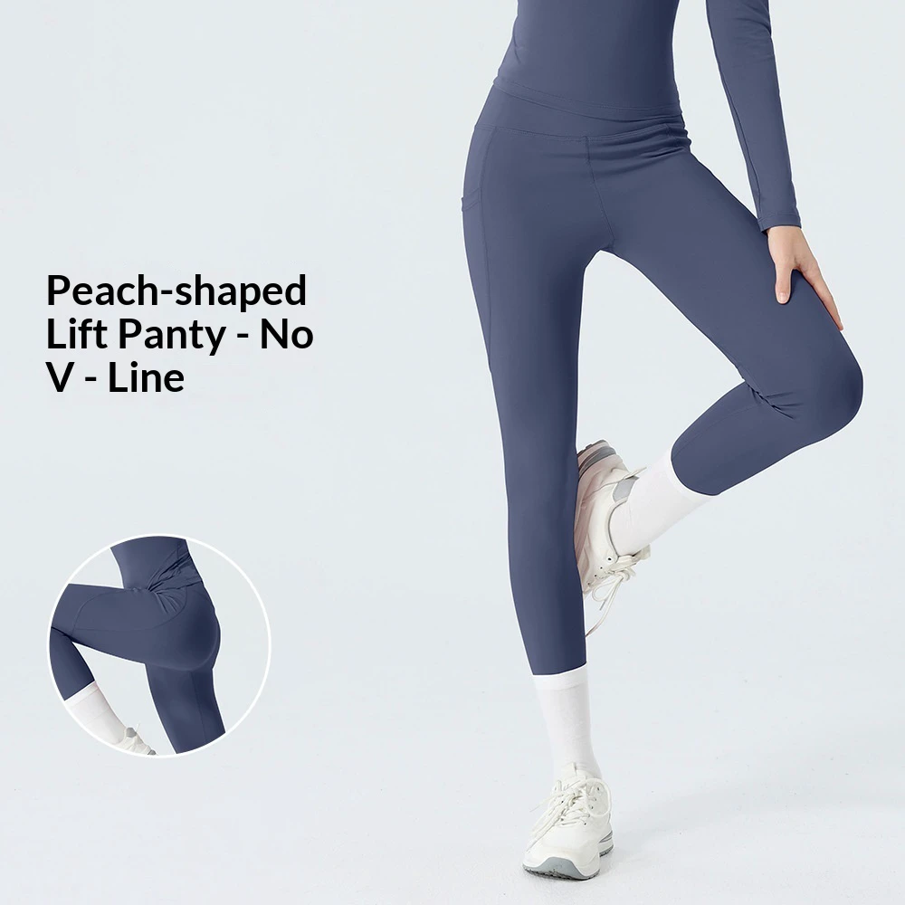 Women's Solid High Waist Ankle-Length Yoga Pants Elastic Waist Tummy Control Spandex/Polyester Fitness Running Pilates Training