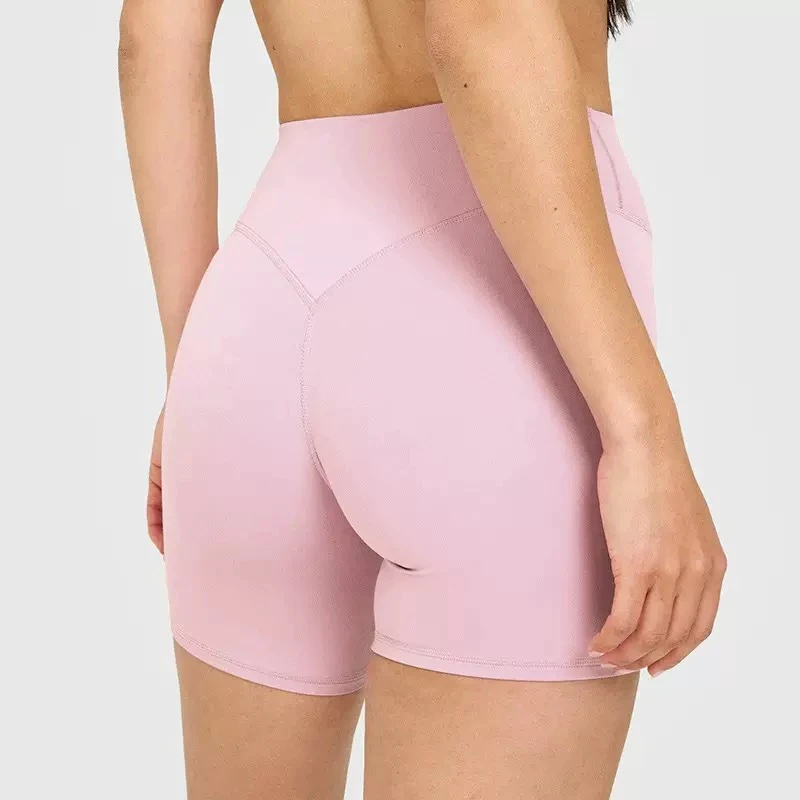 Women Gym Shorts High waisted Fitness Butt Lift Shorts Yoga Wear