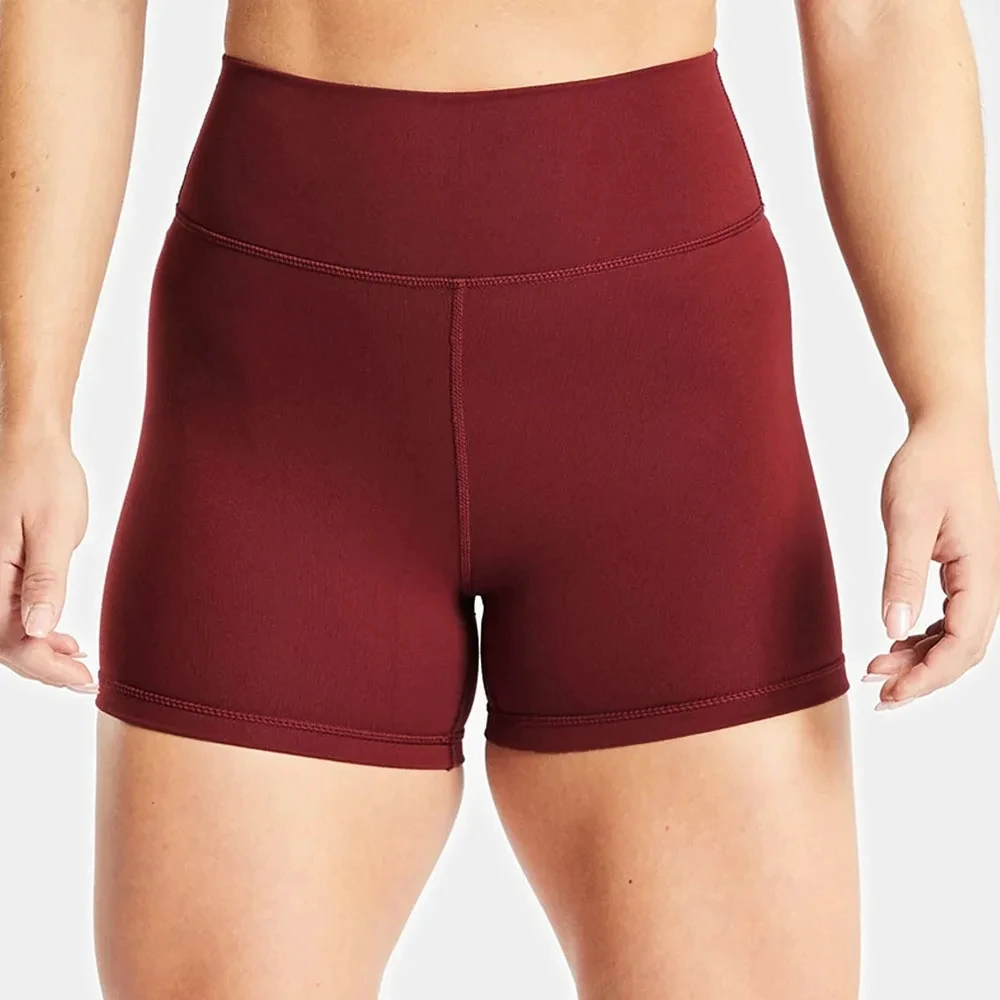 Women's High Waist Elastic Sport Shorts Breathable Workout Booty Short Tummy Control Sexy Yoga Hip Lifting women's shorts