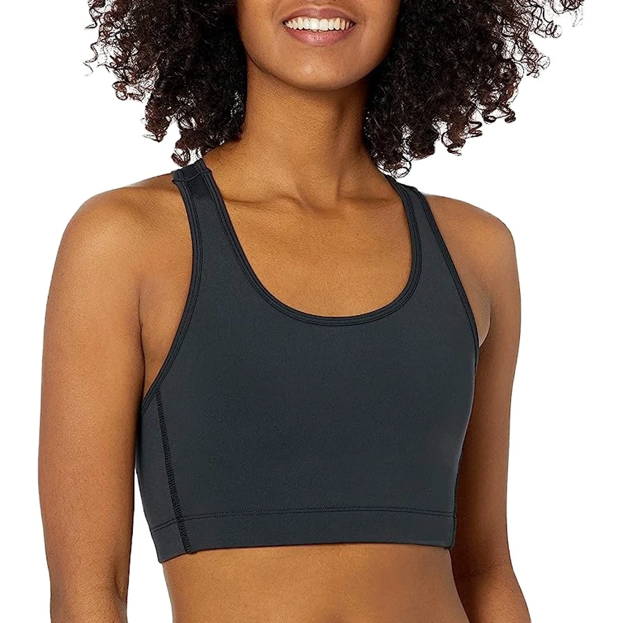 Women's Customizable Sports Bra Breathable Fitness Gym Workout Activewear in Plus Sizes for Running