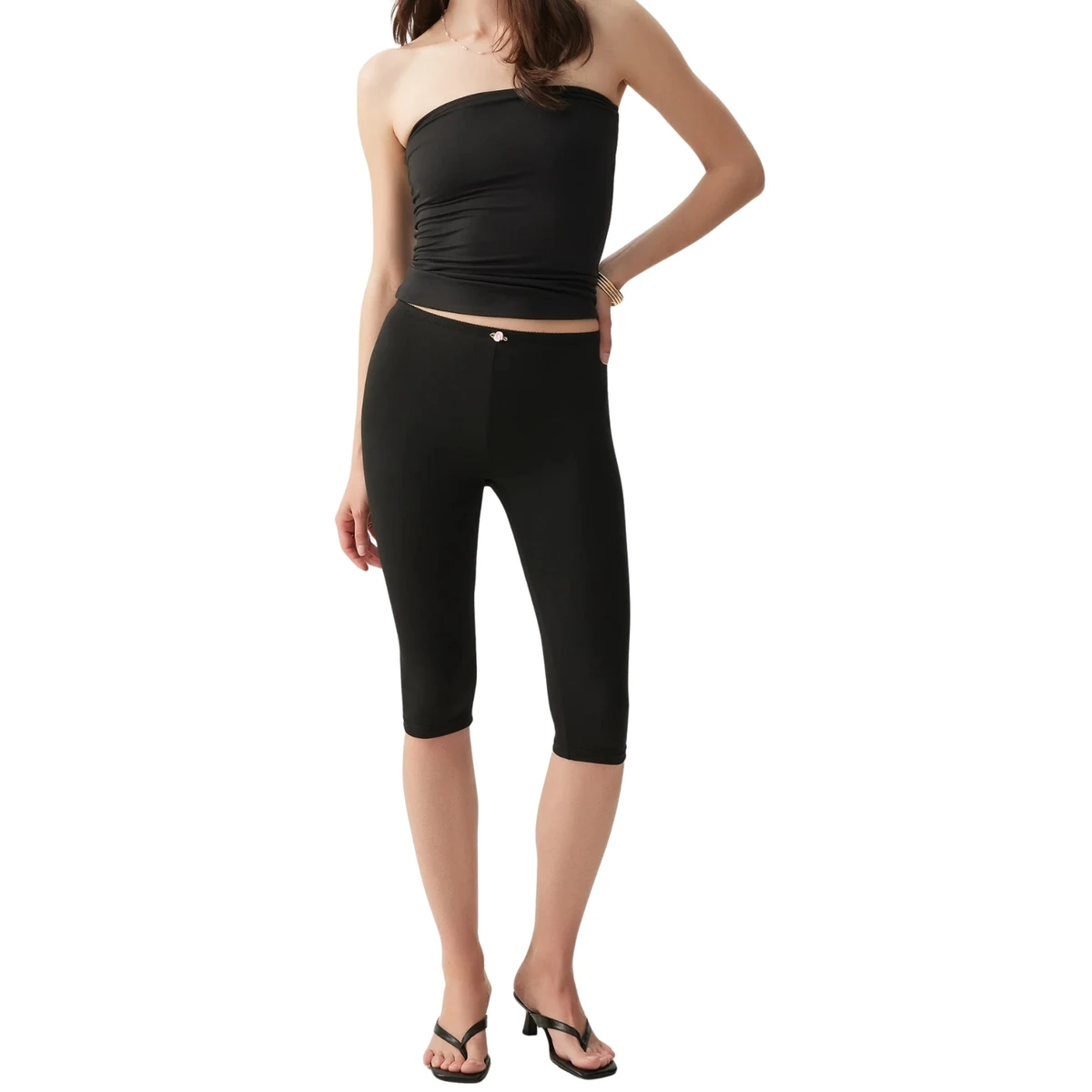 Custom Wholesale Women Mid Waist Hip Lifting Yoga Leggings Slim Fit Pilates Running Fitness Pants Seamless Breathable