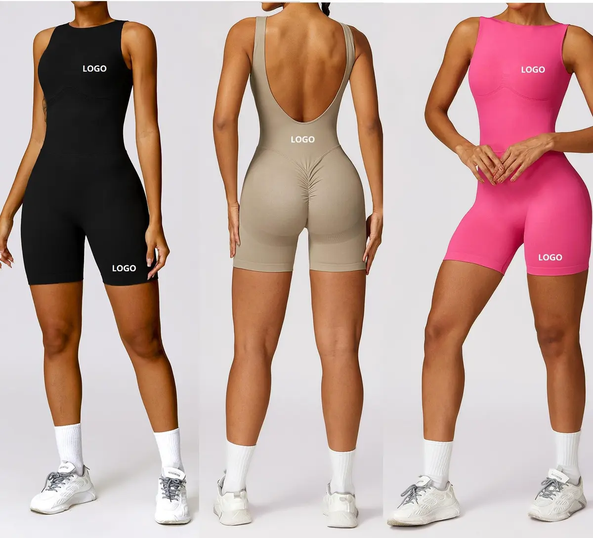 Women's Workout Romper Quick Dry Yoga Leggings Jumpsuits Gym Fitness One Piece Yoga Jumpsuit Women Hot Selling Tight Fashion