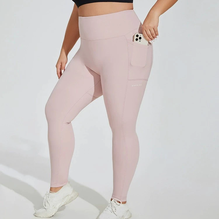 Fashion Plus Size Yoga Pants for Women - Soft Stretchy Workout Leggings for Gym, Running & Active Wear - High Waist