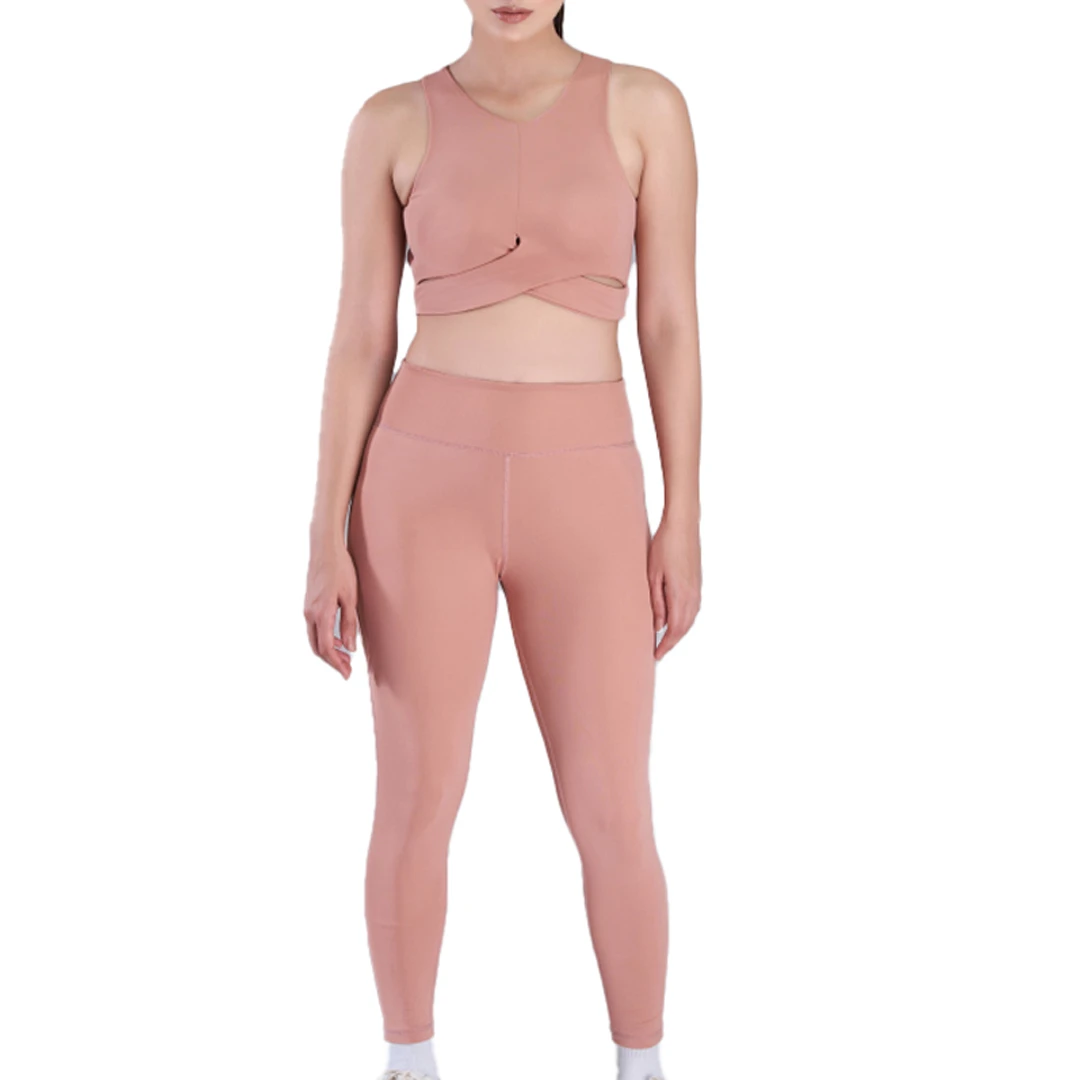 2026 Wholesale Fitness 2 Piece Women Gym Yoga Wear Set Workout Seamless Sports Yoga Set