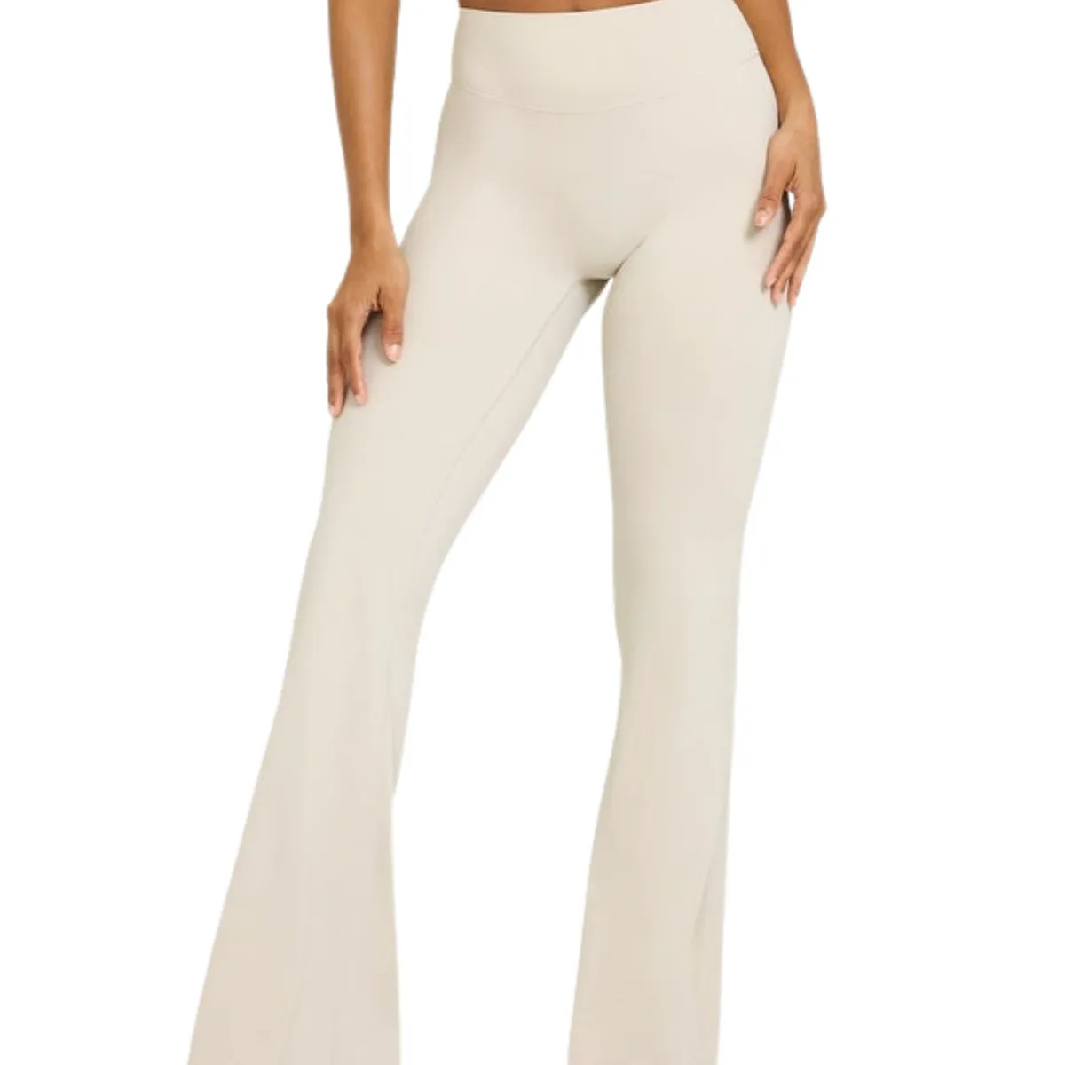 Custom Women Flare Yoga Pants High Waist Stretch Fitness Leggings Bell Bottom Gym Wear OEM ODM Activewear Supplier