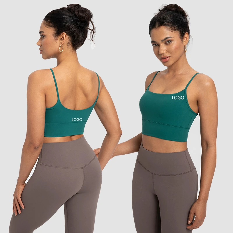 Wholesale Women's High-impact Sports Bra U-shaped Backless Quick-drying Breathable Spandex Yoga Bra Running Fitness Top