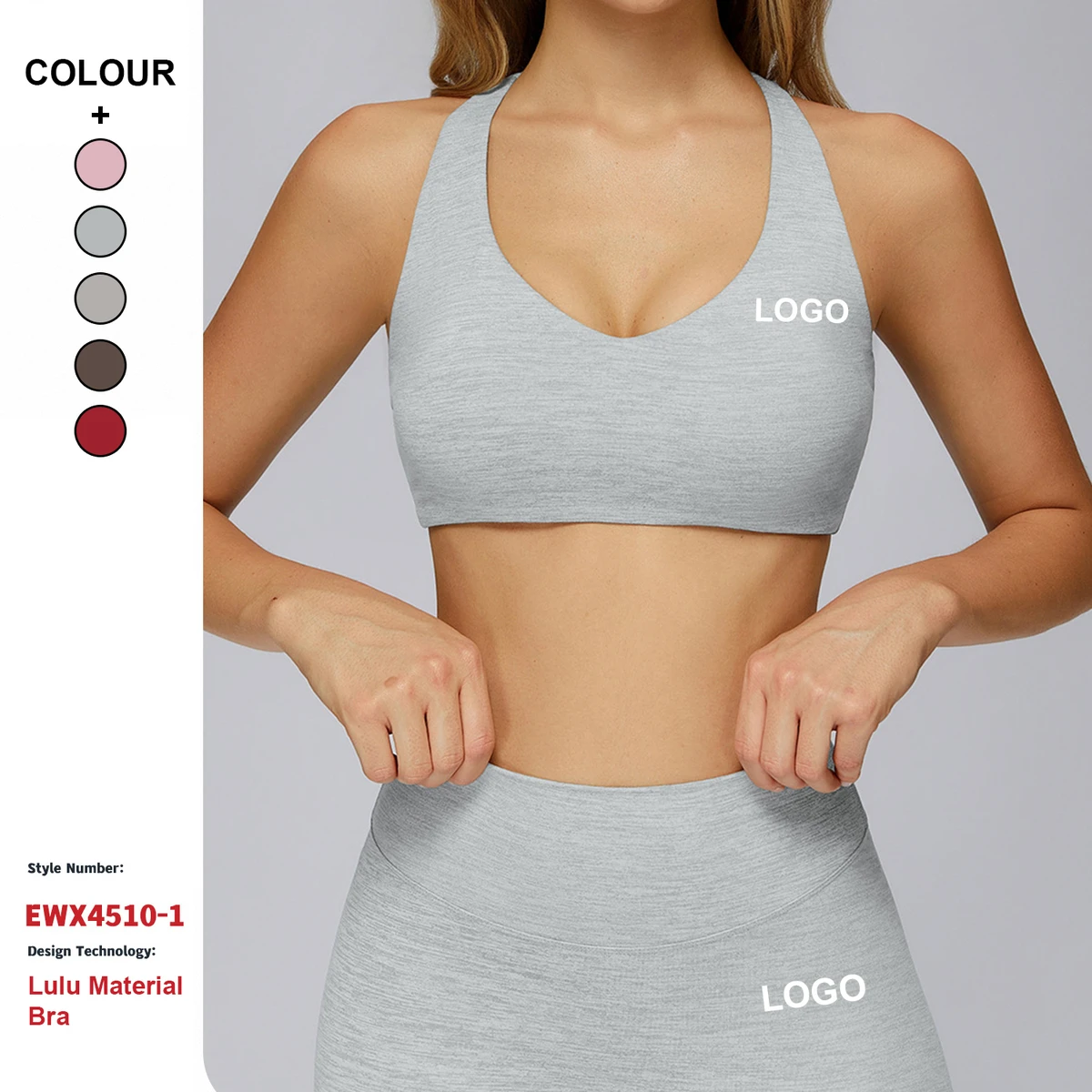 Custom High-Quality Quick-Drying Sports One Piece Yoga Bra Outdoor Workout Wear Women'S Gym Running Fitness Tights Sports Bras