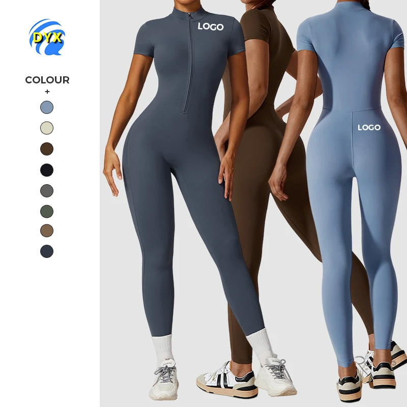 Free Samples Running Sportswear Stretch Tight Jumpsuit Women Gym Yoga Jumpsuit Pants Best Price High Quality