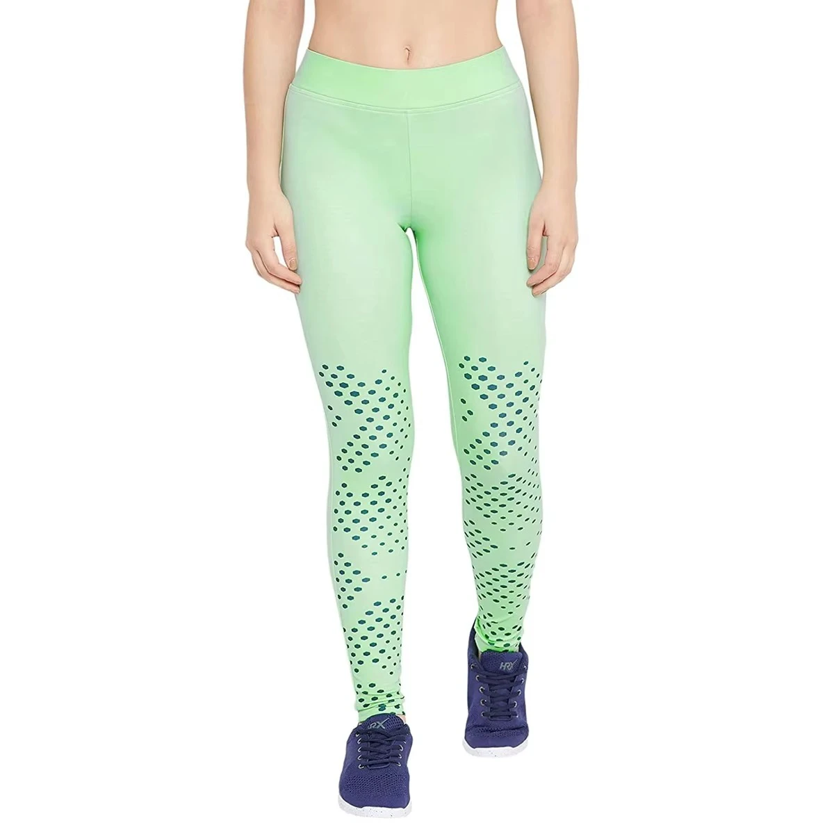 Women's Custom High-Waisted Yoga Leggings Quick Dry Solid Color Fitness Gym Pant