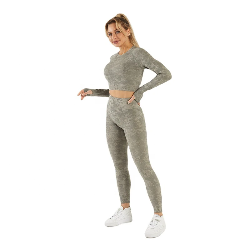 High Quality Athletic Fitness Women Yoga Set Gym 2-piece Bra Yoga Tops Women Scrunch Butt Leggings Yoga Pants Gym Leggings
