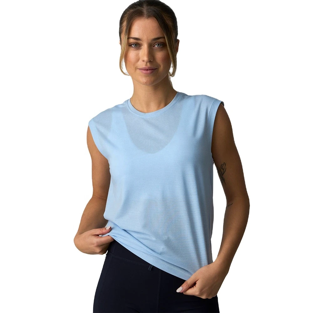 New Design Womens Polyester Spandex Tank Top Quick Dry Moisture Wicking Activewear OEM Private Label Gym & Fitness Wear Supplier
