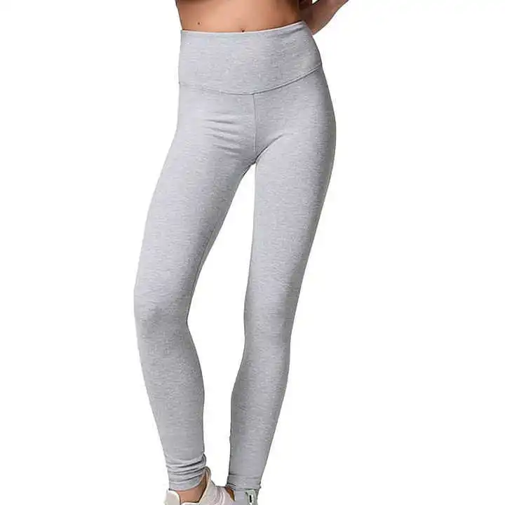 Custom Made Logo Yoga Gym Wear Women Leggings Sports Wear Customized 100% Cotton Custom Size Seamless Tights Woman Leggings