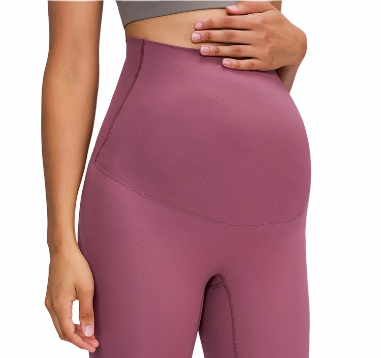 High Quality Custom Hip-Lifting Full Length High-Waist Plus Size Maternity Yoga Pants Women's Leggings Print Four-Way Stretch