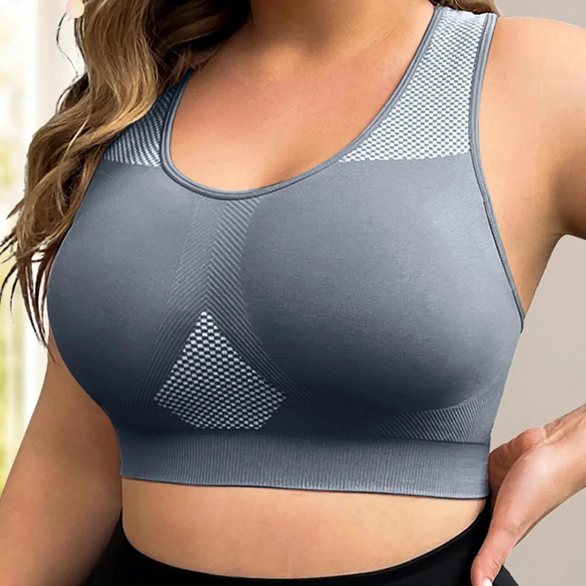 womens bra set High-Support Women's Athletic Fitness Sports Bra High Quality Yog with Breathable Feature Simple Style