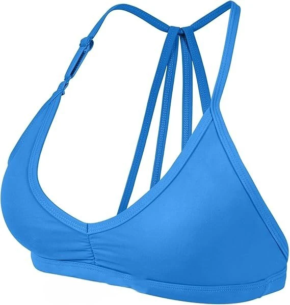 Lightweight Eco-Friendly Breathable High Support Sports Bra Fully Adjustable Straps Four-Way Stretch Full Coverage Workout