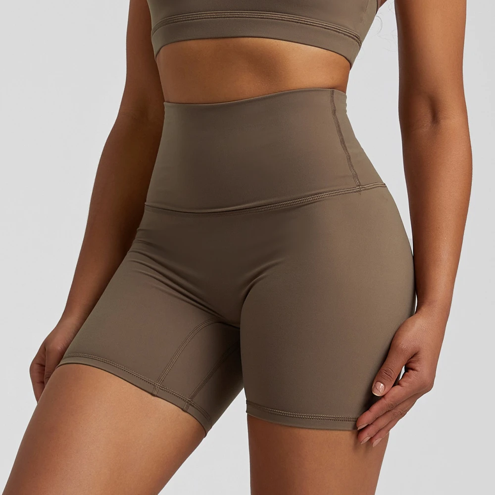 Gym High Waist Butt Lift Workout Sports Short for Women Skin Tight Yoga Wear Short Pants Leggings