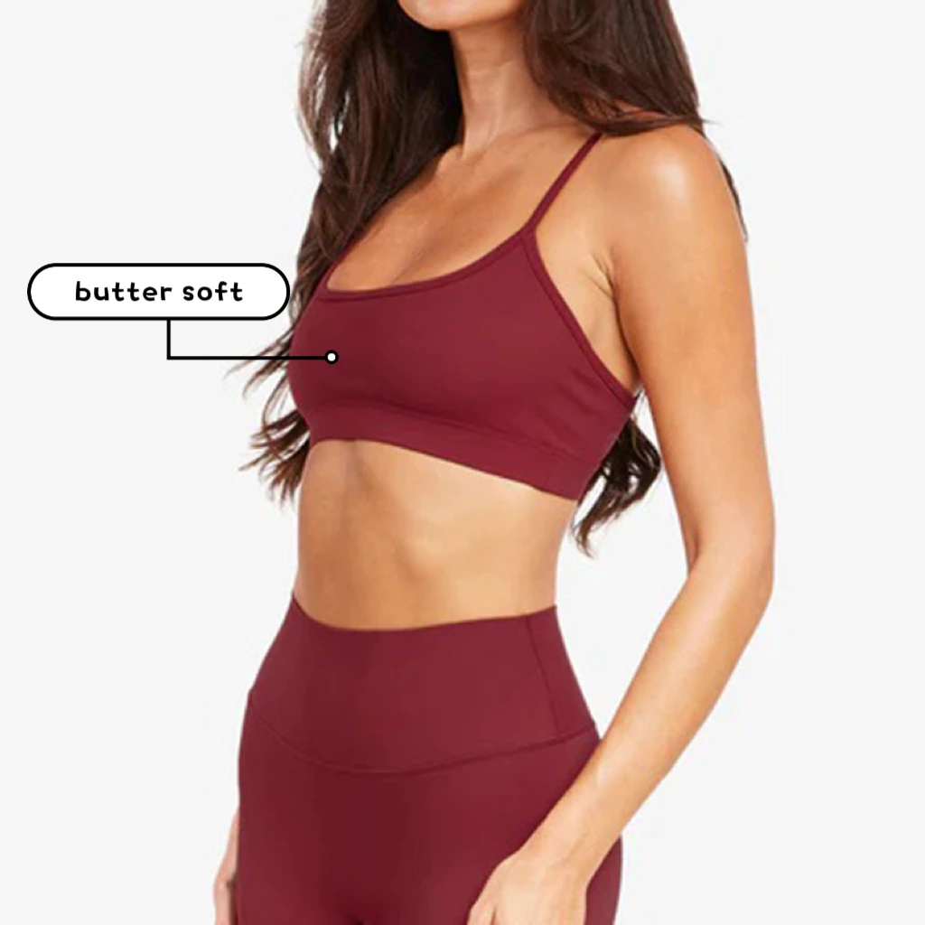 SHINBENE Custom Eco-Friendly Breathable Fabric Scoop Backless Workout Top Padded Sexy Fitness Yoga Bra Plus Size Options