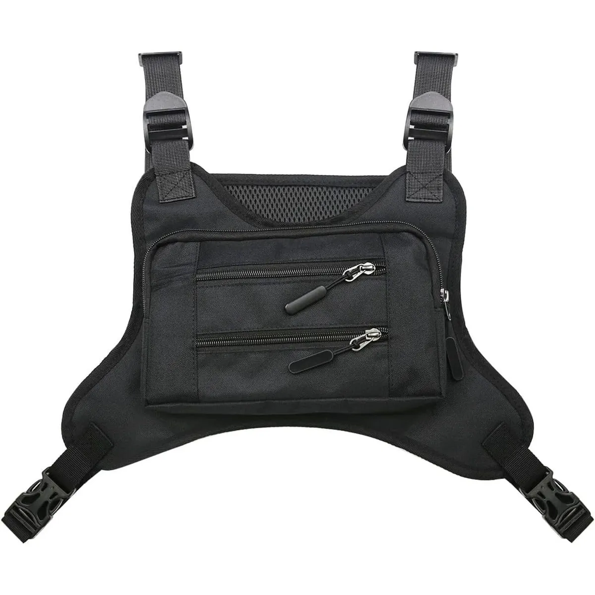 High-performance Compact Running Chest Pack Adjustable Straps Large Storage Capacity Polyester Material All Seasons Use Custom