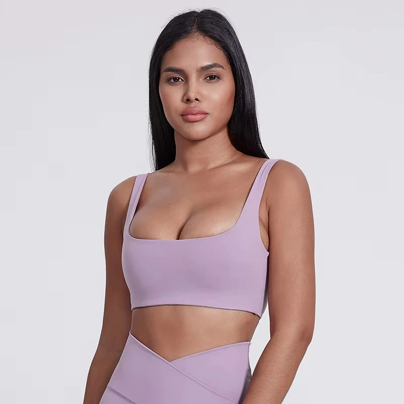 Tops Beauty Back Crop Tops Gym Pilates Removable Padded Sports Bra Top Women's High Supports Gym Sports Bra