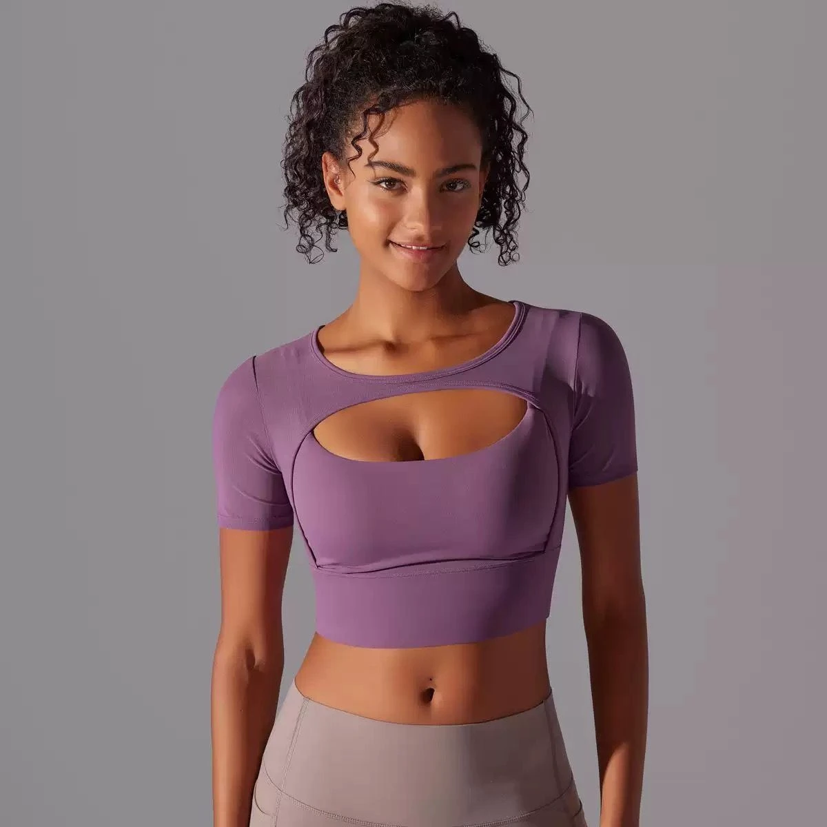 Hot LSplicing Mesh Sexy Double-layer Sleeveless Suspenders Gather Bra Front Quick Dry Running Fitness Yoga Clothes Top Women