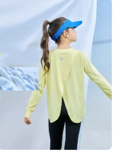 High Quality Children Activewear Sets Kids Athletic Yoga Appearal Kids Activewear Set