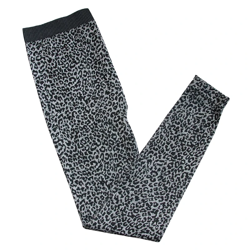 Wholesale Leopard Printed Yoga Pants Seamless Leggings Plus Size Women Clothing Winter