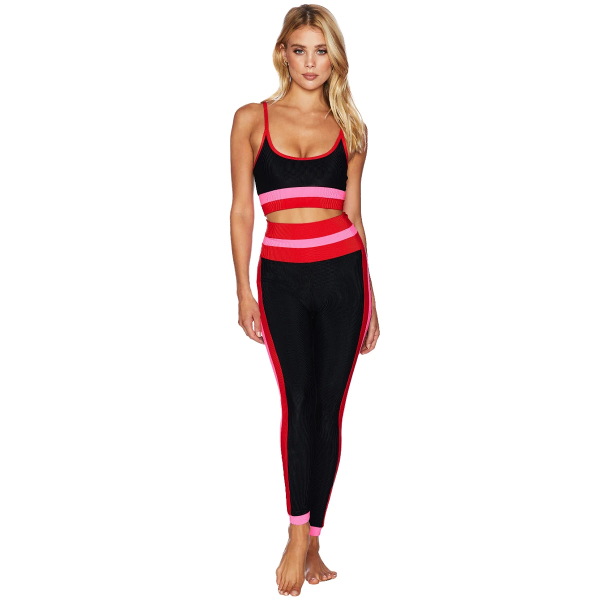 Women's Yoga Set Customized High Quality Lightweight Solid Pattern Shorts Gym Fitness Wear in Multi Colors