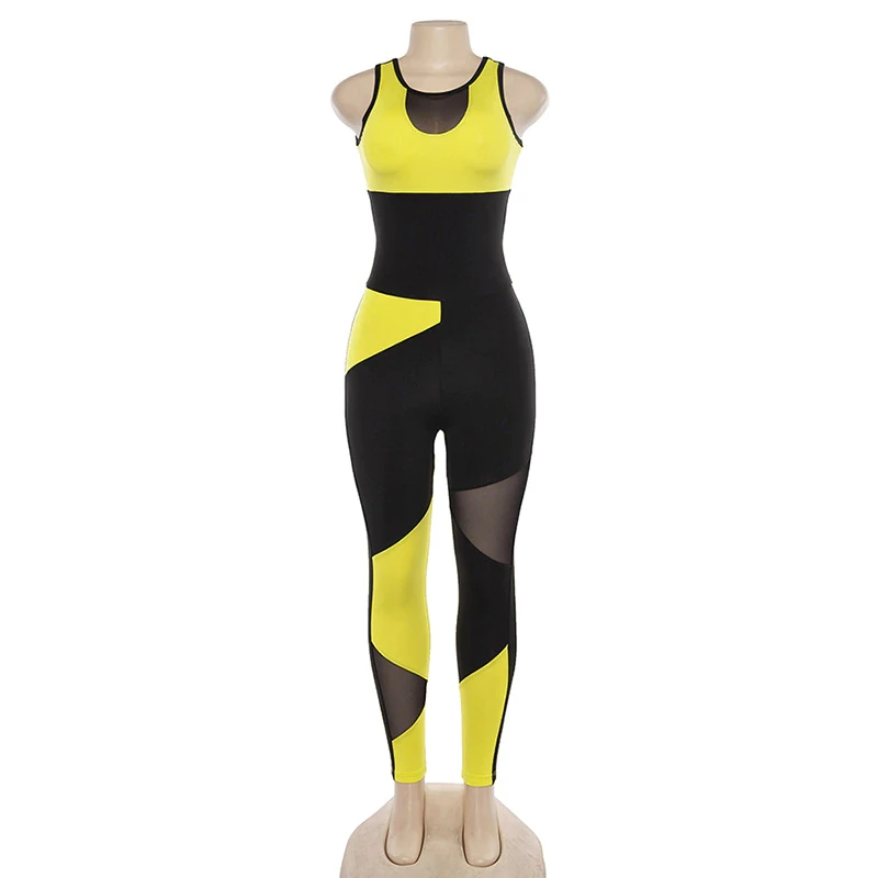 Women’s Yoga One-Piece Suit Slim Fit Fitness Jumpsuit for Gym Jogging & Workout Wear Yoga sets