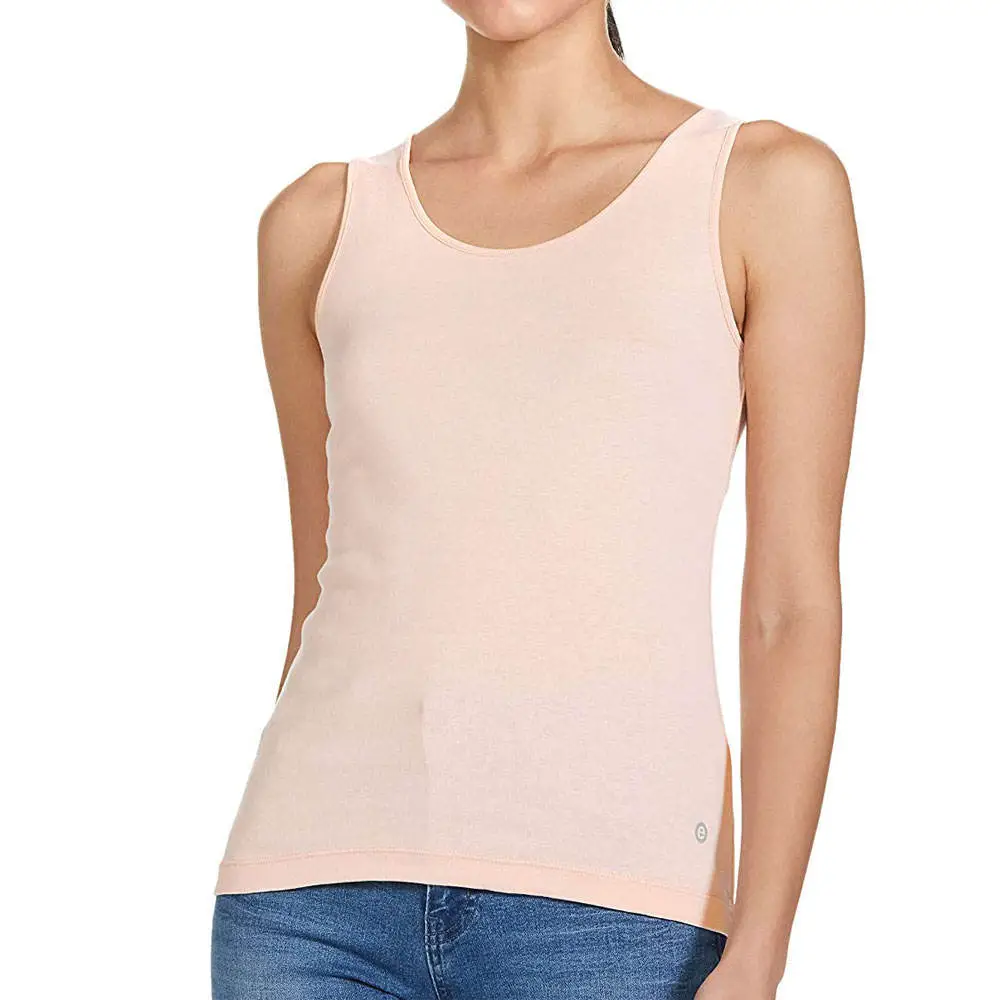 New Fashion Strap Solid Color Collarless Tank Tops Sleeveless Breathable Eco-Friendly