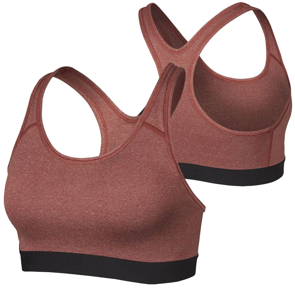 Custom Women's Sports Bra for Training Ladies Gym Wear Medium Support Seamless and Breathable Yoga Clothing Sports Bra