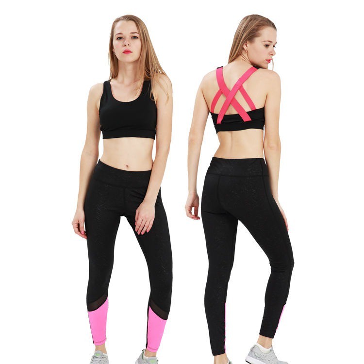 Custom Wholesale Women Sports Gym Wear Workout Set Tights Crop Top 2 Pieces Seamless Long Sleeve Fitness Women's Sets