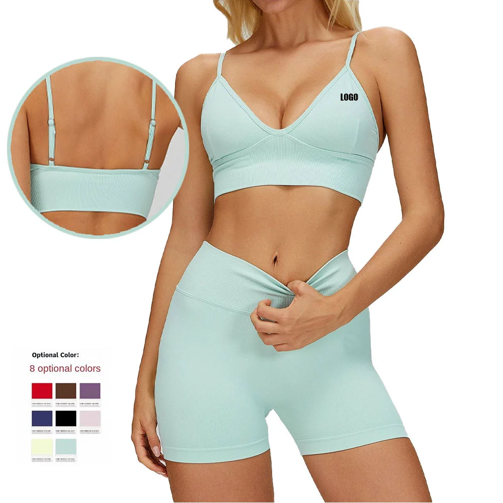 Wholesale Fitness Womens Yoga Bra Plus Size Adjustable Strap Sports Bras Running Sportswear Seamless Yoga Sports Bra For Women