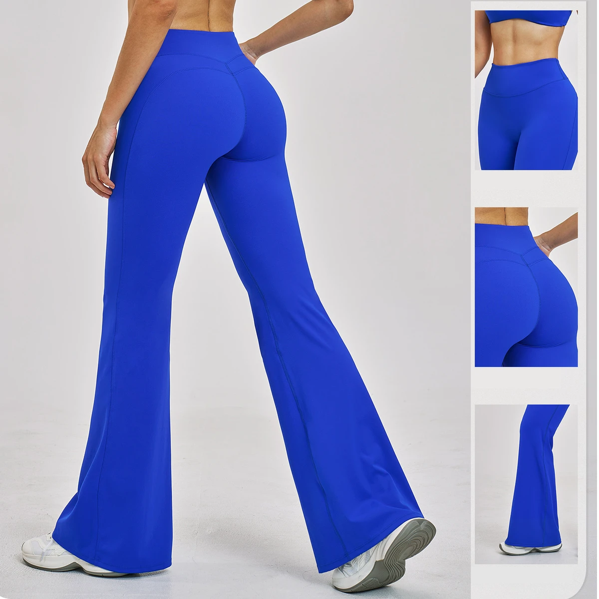 New High Waist Butt-Lifting Breathable Spandex/Nylon Yoga Leggings for Women Running Fitness Quick Dry Outdoor Wear