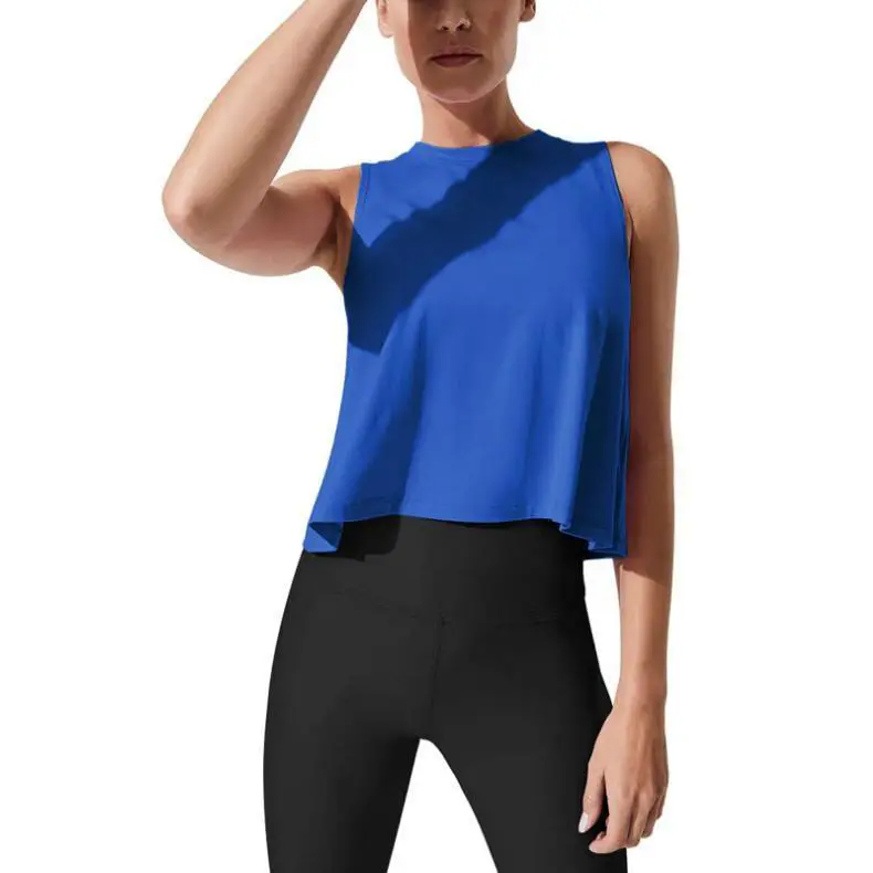 Wholesale Women's Athletic Tank Tops Quick-dry Gym Fitness Workout Sport Yoga Vests