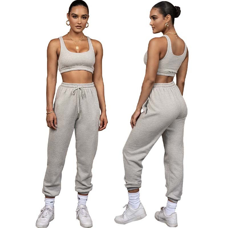 Custom Logo Summer 2022 Sets for Women Two Pieces Jogging Suits Tracksuits for Women