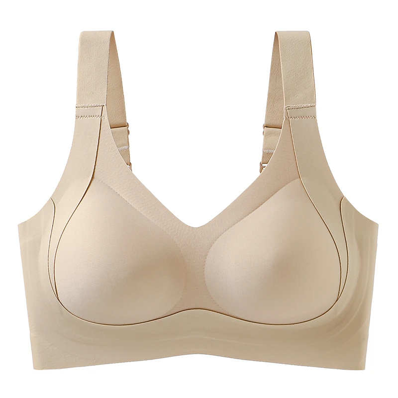 Women s Racerback Sports Bra Seamless Medium Support for Running Pink