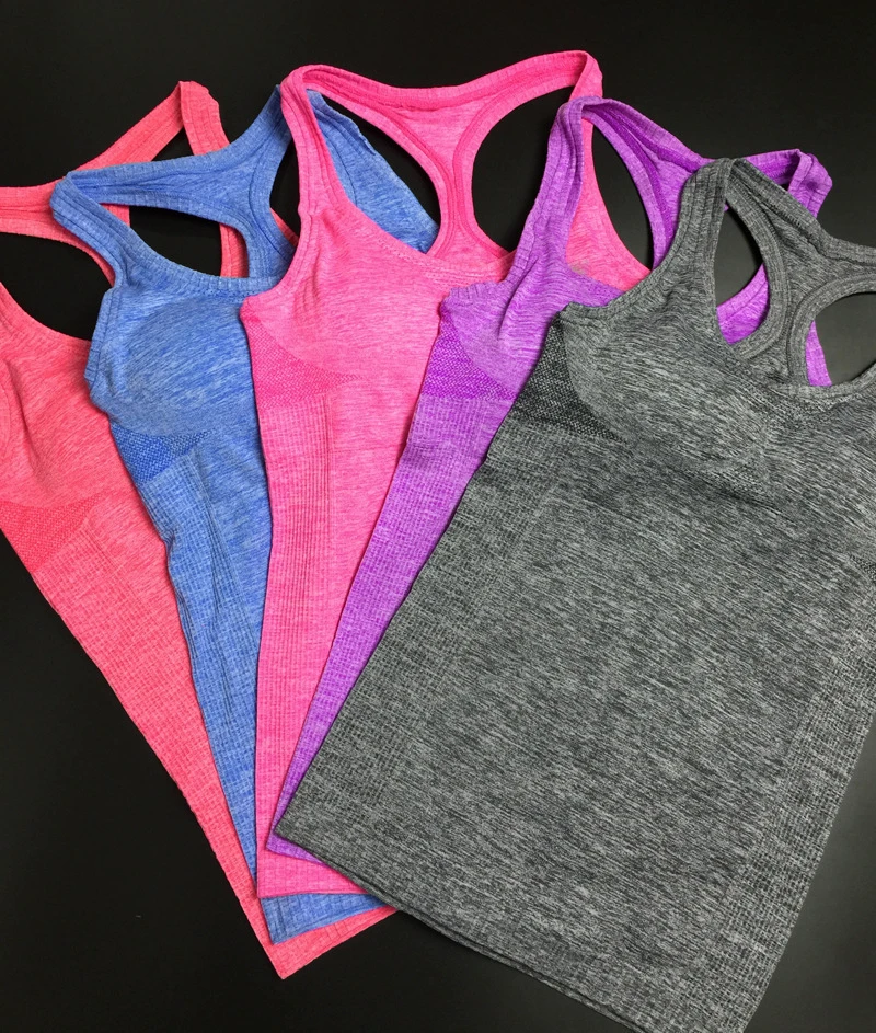 Women's Sexy Short Length Gym Athletic Tank Tops Custom Wholesale Lace Sleeveless Loose Fit Yoga Running Shirts Hip Hop Knitted