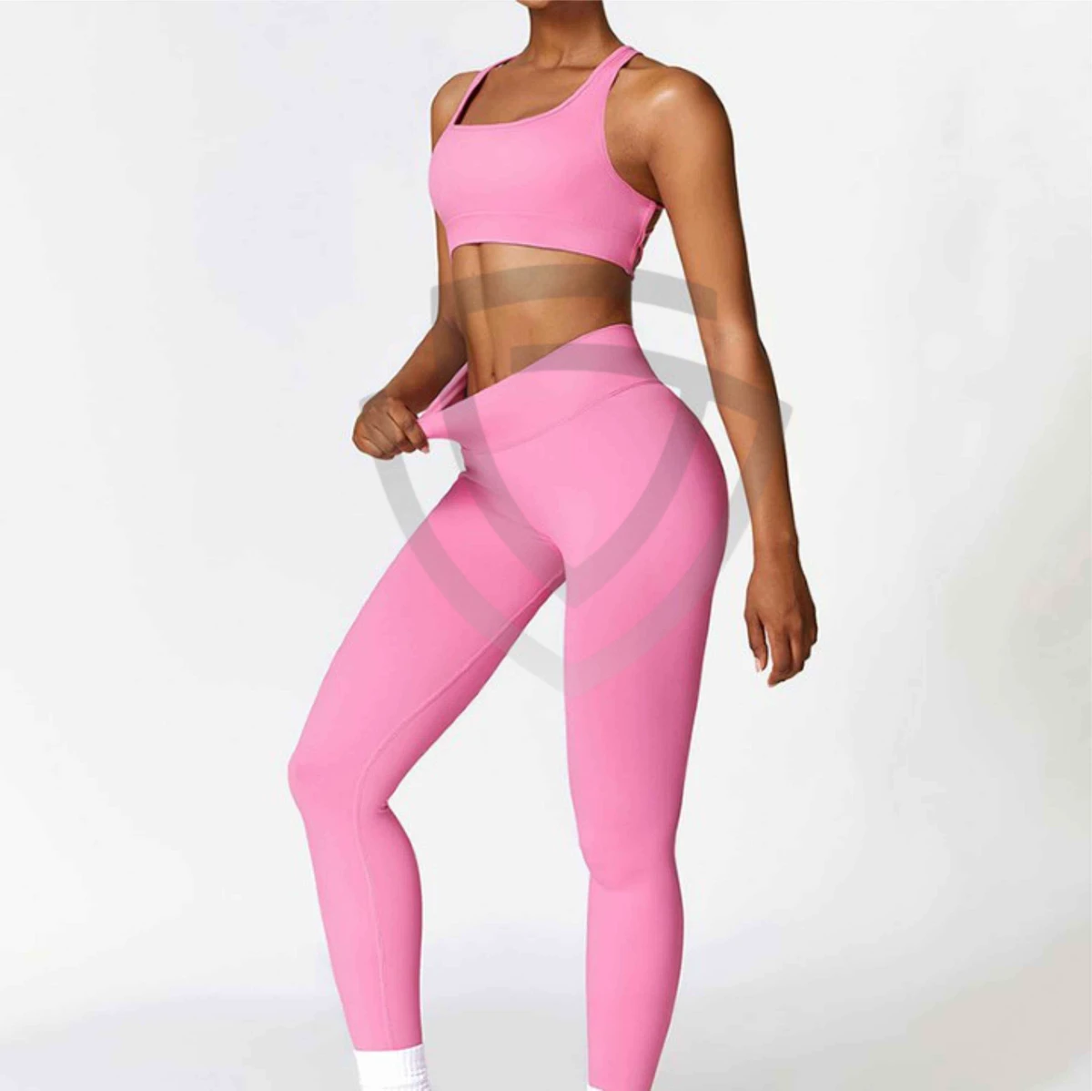 Women's Seamless Yoga Leggings Sportswear Suit Gym Fitness Bra Sets Customize Bra and Legging Women's Sets