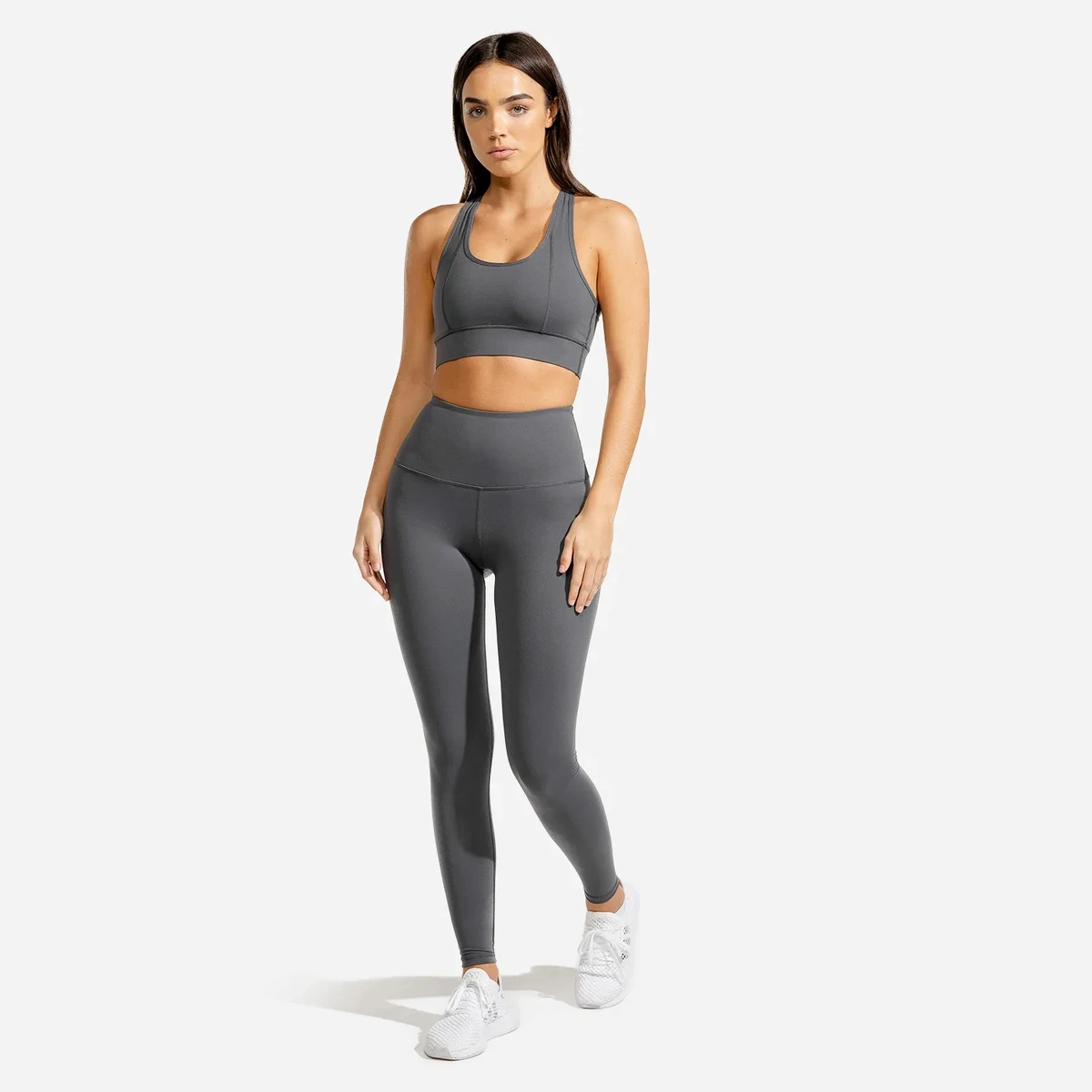 2026 Hot Sale High Quality Breathable Spandex/Polyester Active Stretch Fitness Sportswear Set 2-Piece Yoga Sets Sexy Mid Waist
