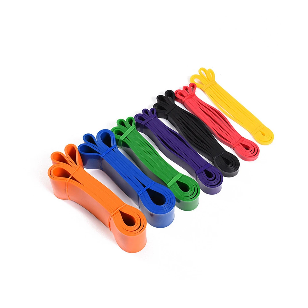 7Piece Resistance Bands Multifunctional Yoga Exercise Tension Rope TPE Strength Training Shaping Elastic Band Set