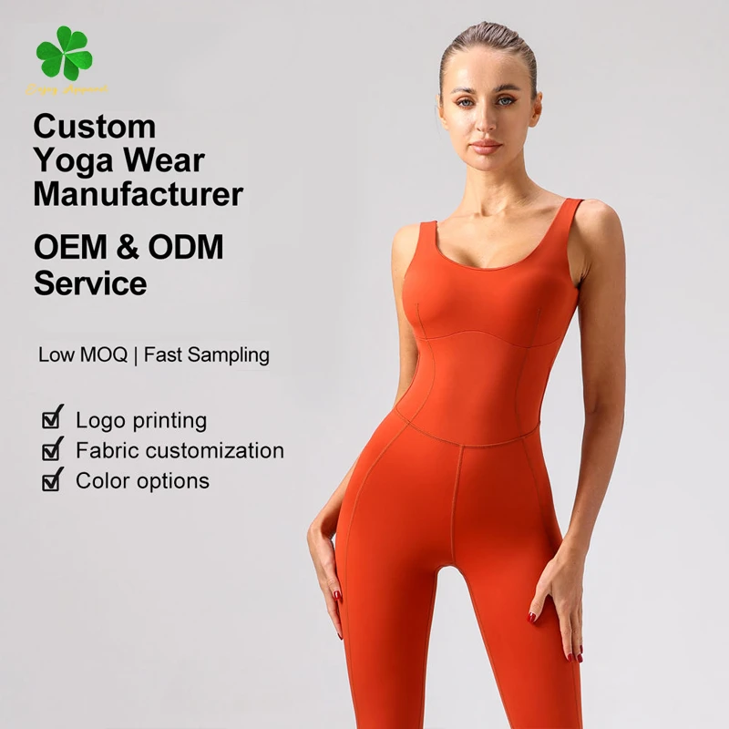 OEM/ODM Custom Yoga Wear Sets Manufacturer | Private Label Custom Yoga Leggings & Sports Bra Set | Yoga Apparel Factory