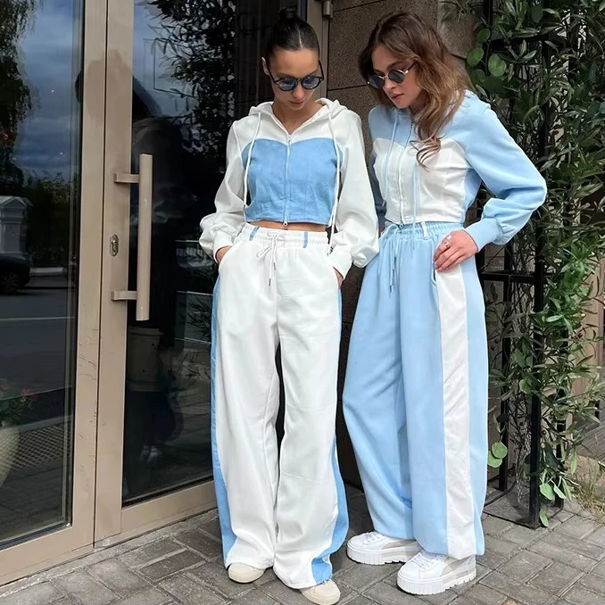 Women Premium Fashion Tracksuit Set For Gym Workout Running Yoga Fitness Training And Outdoor Activities