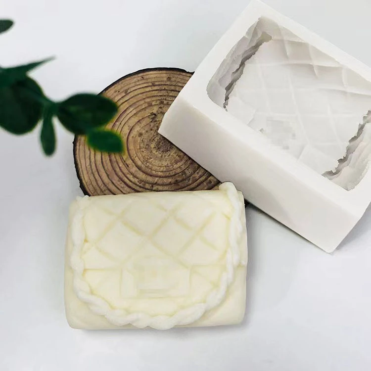 YS DIY Fragrance Bag Luxury Wind Female Handbag Handmade Aromatherapy Candle Plaster Silicone Mold Cake Baking Fondant Tools