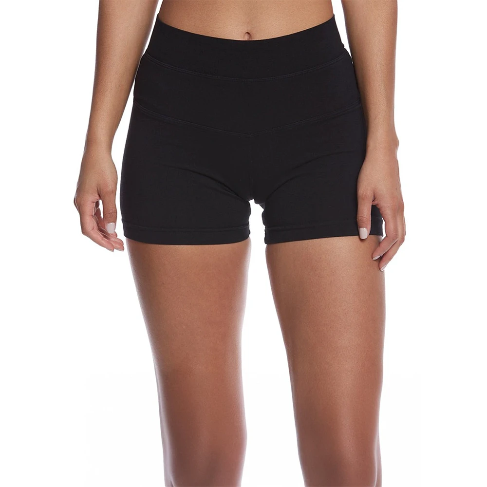 2025 Plus Size Women's Casual Shorts Low Waist Stretchy Yoga Leggings Elastic Waist Factory Wholesale Running Girls Shorts