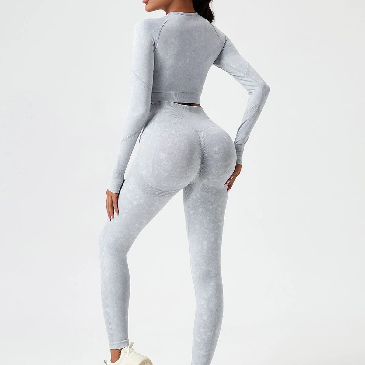 stretch technology for long time practice and gym sessions wear yoga exercise set for fitness for women
