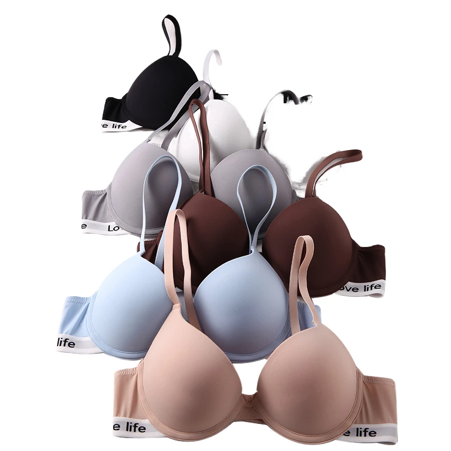 Wholesale Price Seamless Breathable Knitted 3/4 Cup Everyday Plus Size Sports Bra with Shock Absorption Adjustable Fit