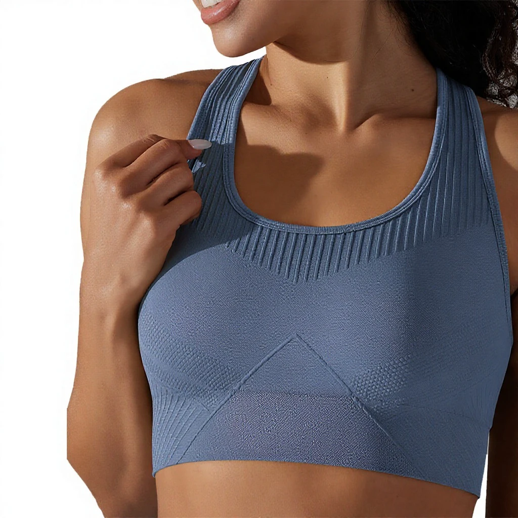 Outdoor Sports Running High Strength Fitness Beautiful Back Bearing Powerful Tight Quick-drying Women's High Support Crisscross