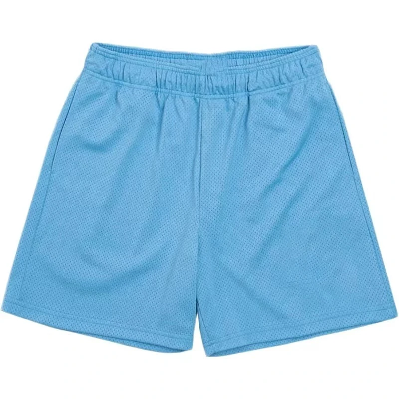 Men's Fitness Shorts Muscle Sports Running Quarter Trousers Mesh Breathable Shorts