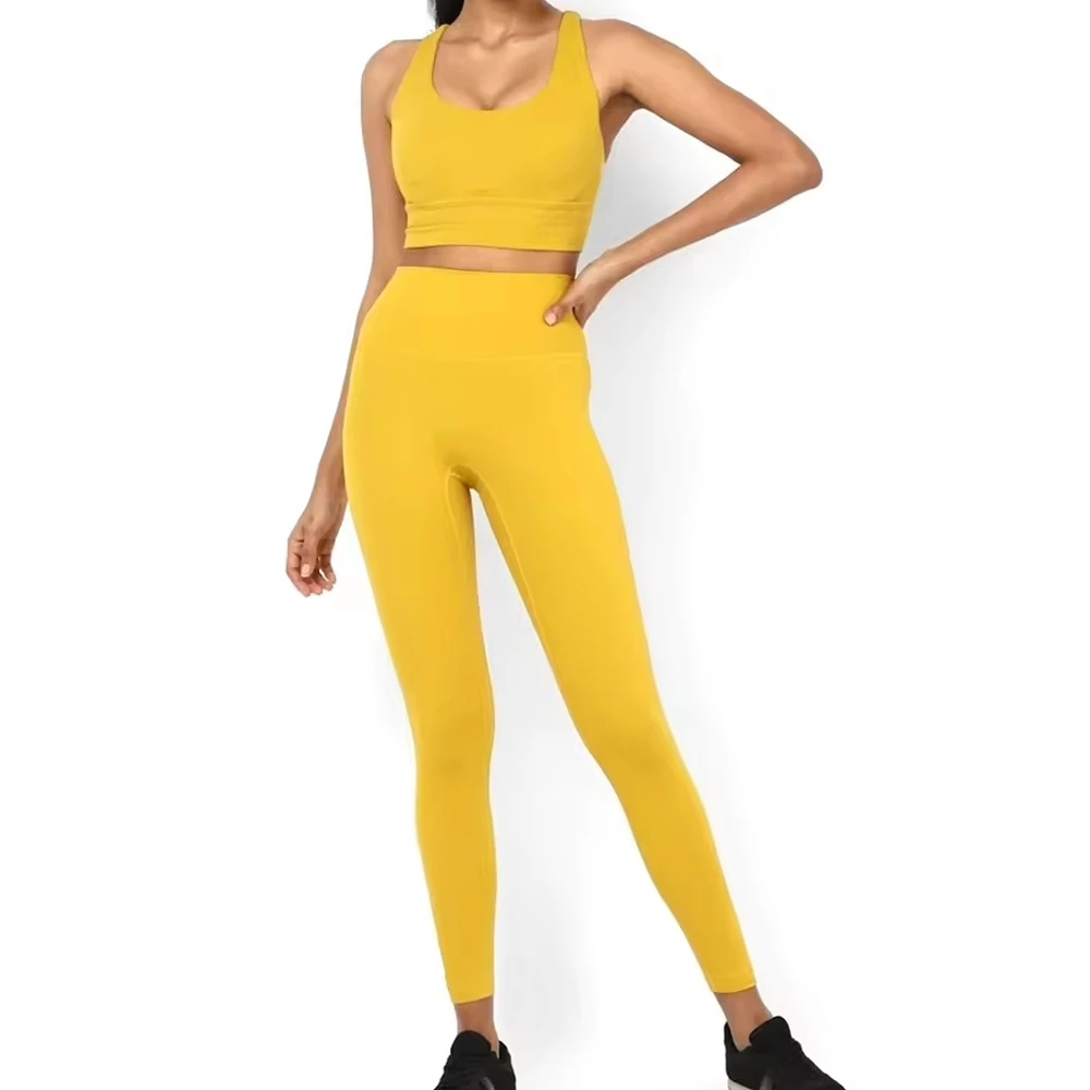 Quick Dry Breathable Workout Yoga Set High Quality Fitness Yoga Set for Women comfortable Low MOQ