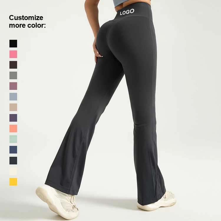 Women's Reversible Solid Fast-Drying Yoga Leggings High Elastic Waist Seamless Sports Gym Pants XS Spandex Material Workouts